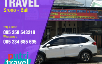Travel Srono ke Bali Murah