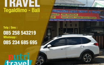 Travel Tegaldlimo ke Bali murah